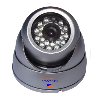 Camara antivandalismo para exteriores, con luz infraroja